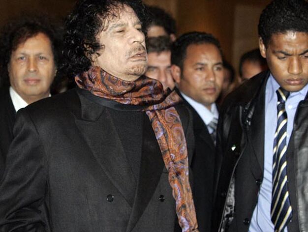 Gadafi visita Espa&ntilde;a