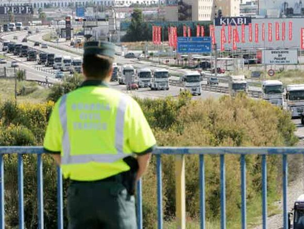 Huelga de transportistas en Andaluc&iacute;a