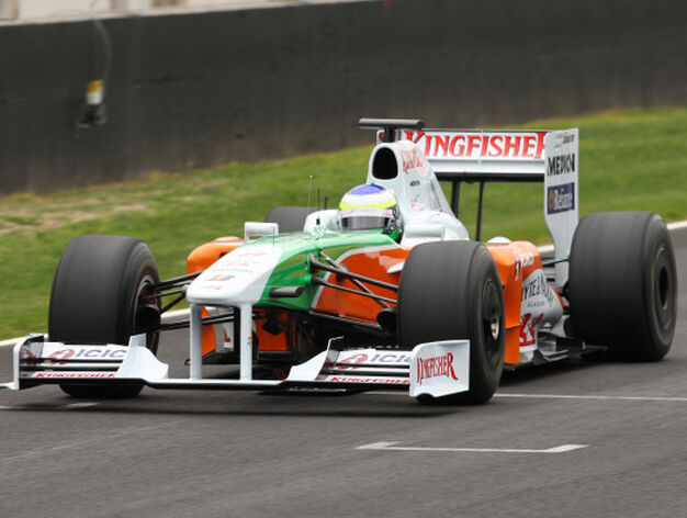 Fisichella estren&oacute; el Force India en Jerez.

Foto: Juan Carlos Toro