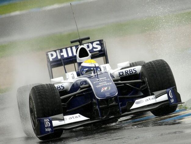 El alem&aacute;n Nico Rosberg fue el piloto que m&aacute;s tiempo se entren&oacute; en la jornada del lunes con 114 giros.

Foto: Juan Carlos Toro