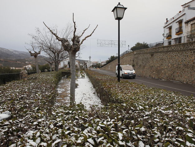 La nieve llega a la provincia de Almer&iacute;a
