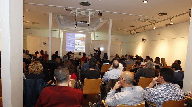 El Colegio de Arquitectos de Almería programó varias conferencias durante el año pasado.