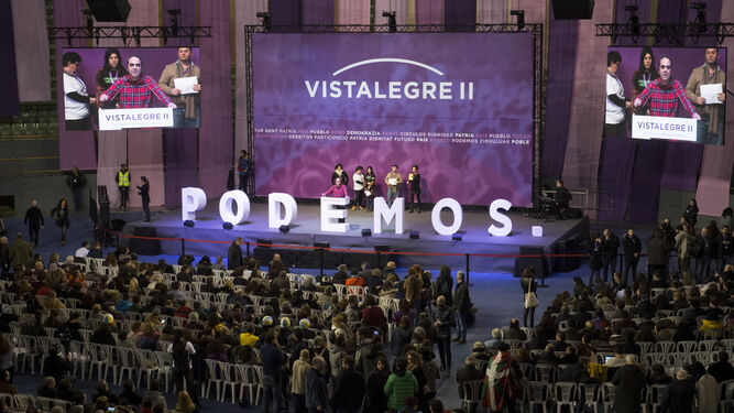 La asamblea de Vistalegre II de Podemos