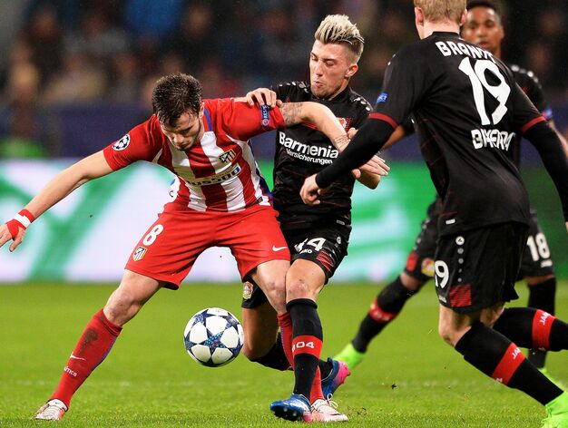 El Bayer Leverkusen-Atl&eacute;tico de Madrid
