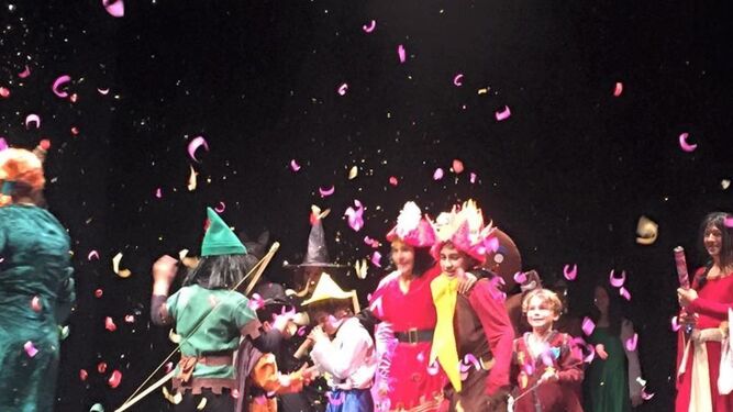Carnaval celebrado el pasado año en el Teatro Ciudad de Vícar.
