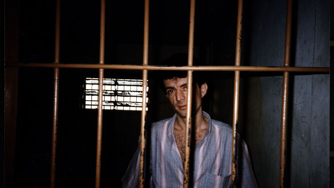 Pompeyo Miranda durante su detención.