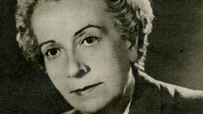 Encarnación Aragoneses, más conocida como Elena Fortún (Madrid, 1886-1952).