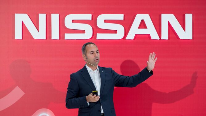 Marco Toro, director general de Nissan, durante la presentación de resultados.
