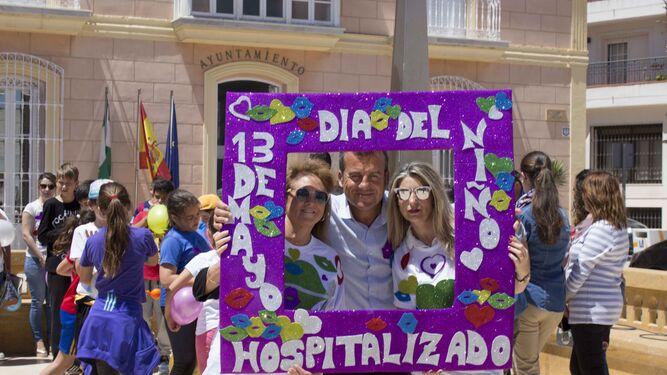 El municipio se inunda de besos con motivo del Día del Niño Hospitalizado