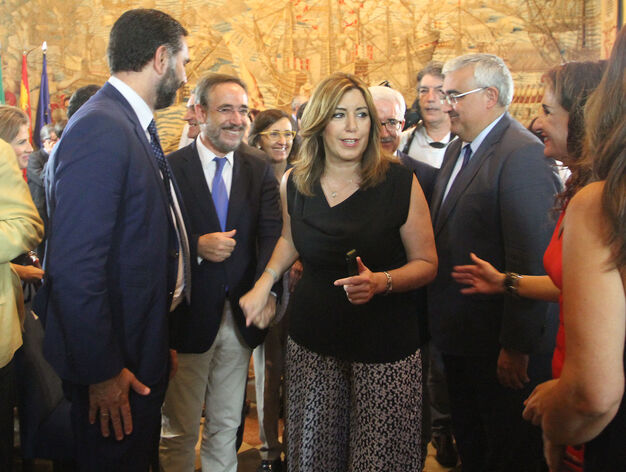 Pleno por el 35&ordm; Aniversario del Parlamento andaluz en el Alc&aacute;zar de Sevilla