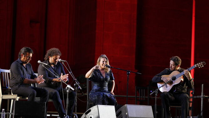 Actuación memorable de Rocío Márquez el pasado domingo en el Festival de Flamenco.