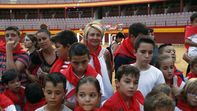 Más de 200 niños celebran su particular		'San Fermín'