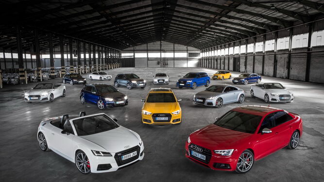 Audi tiene una de las gamas deportivas más amplias.