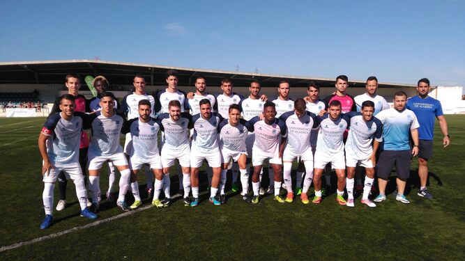 Equipo de fútbol de la Universidad de Almería.