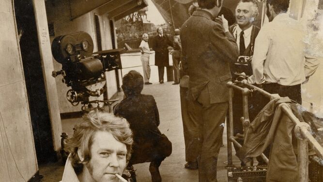Michael Caine en 'Asesino implacable' (1971), la película basada en la novela que dirigió Mike Hodges.