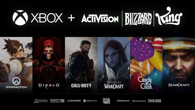 Microsoft amplía la familia Xbox con Activision Blizzard
