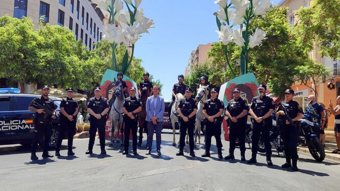 “El gran despliegue policial garantiza una Feria segura para todos los almerienses”