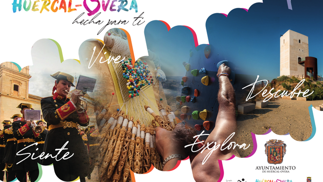 Cartel de la campaña promocional "Huércal-Overa hecha para ti" para FITUR.