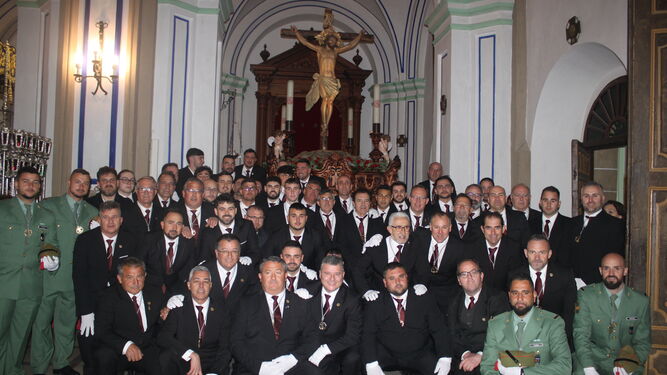 Cuadrilla del Cristo del Perdón en Vélez Rubio.