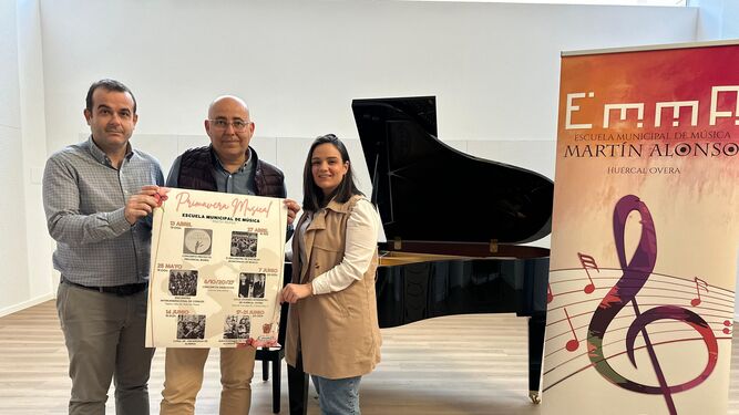 Presentación del cartel de la Primavera Musical de la Escuela Municipal de Música Martín Alonso.