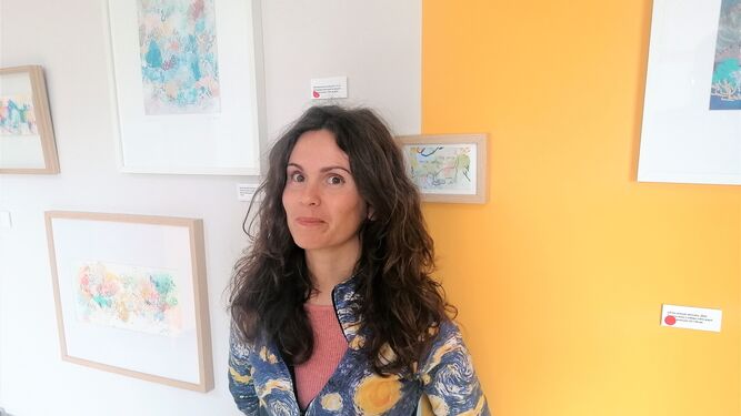 María Moreno lleva la muestra ‘Deriva de azul’ a Málaga