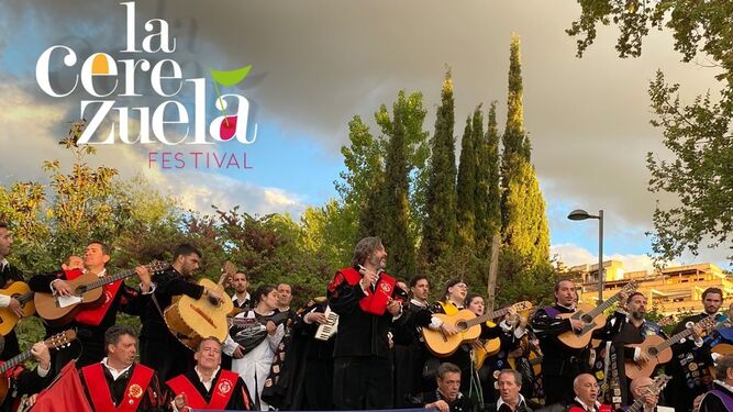 Cartel del 2° Festival de Tunas “La Cerezuela”.