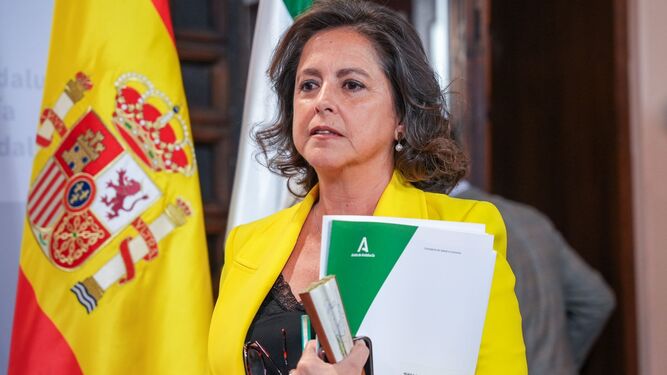 Catalina García, consejera de Salud.